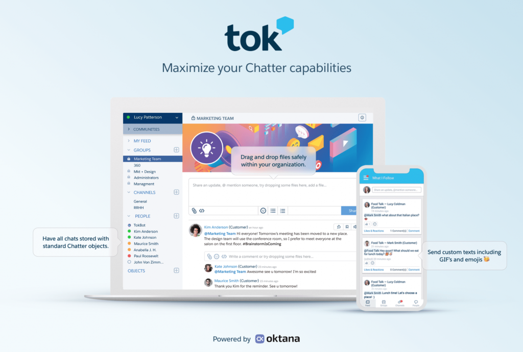 Tok - For real time communications